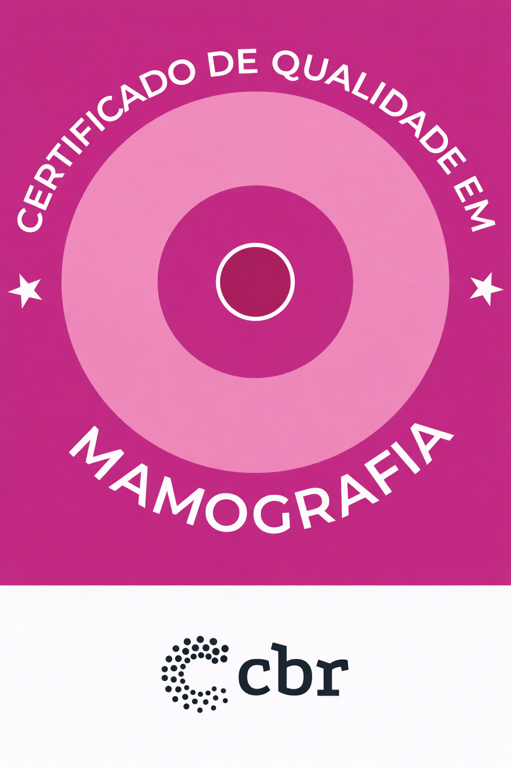 Certificado de Qualidade em Mamografia - CBR